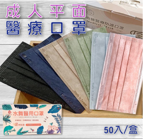 成人醫療平面口罩